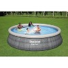 Bestway - Fast Set PVC 15' Above Ground Round Inflatable Swimming Pool Set - 3 of 4