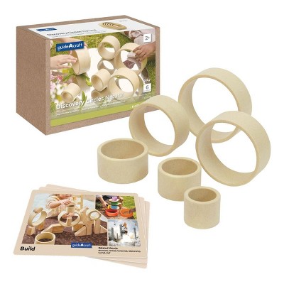 Kaplan Early Learning Discovery Circles - Natural - 6 Pieces