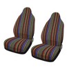Unique Bargains Universal Car Colorful Blanket Bucket Seat Pad - 2 of 4