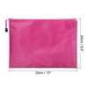 Unique Bargains Waterproof Cloth Zipper Home Office Travel File Bags 10 Pcs - 2 of 4