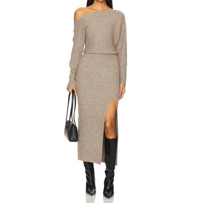 Women's Alta Sweater Dress - line and dot