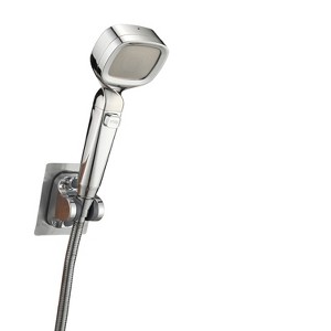 PROOX 4-Spray Wall Mount Handheld Shower Head with Pause Button in Chrome - 1 of 4