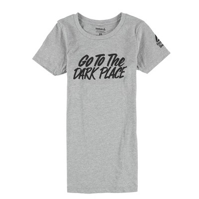 Reebok Womens Go To The Dark Place Graphic T-Shirt