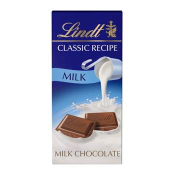 Lindt Classic Recipe Milk Chocolate Candy Bar - 4.4 oz.