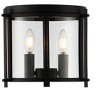 Binsor 3 Light 12" Pendant - FLU4054 - Bronze/Clear - Safavieh - 2 of 4