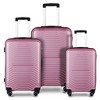 3 Piece Hardside Luggage Set with 360° Spinner Wheels, TSA Lock, Expandable 20"/24"/28", Lightweight Durable Suitcases with Corner Protection - 4 of 4