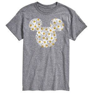 Men's - Disney - Mickey Mouse Daisy Ears Outline Short Sleeve Graphic T-Shirt - 1 of 4