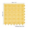 Unique Bargains Interlocking Cushion Non-Slip Drain Floor Tiles Mat for Yard Balcony Bathroom Pool - 2 of 4