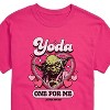 Men's - Star Wars - Valentine Yoda One For Me Short Sleeve Graphic T-Shirt - 2 of 4
