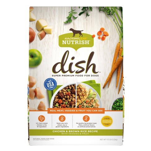 Rachael Ray Nutrish Dish Chicken Brown Rice Recipe Super Premium Dry Dog Food 11 5lbs Target