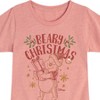 Girls' - Winnie the Pooh - Pooh Wishes A Beary Christmas Fitted Short Sleeve Graphic T-Shirt - 2 of 4