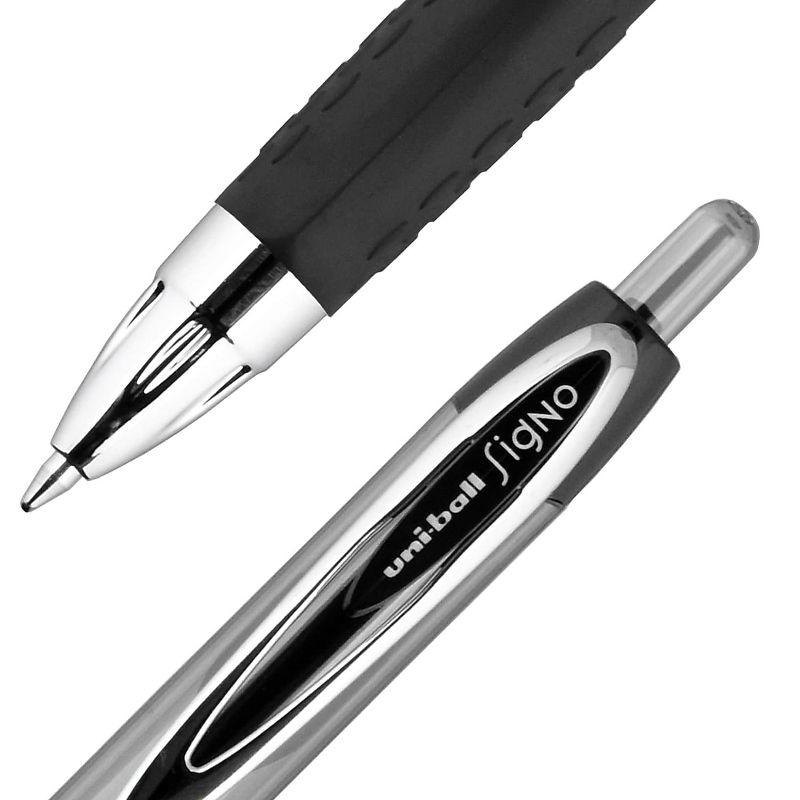 uni-ball uniball 207 Retractable Gel Pens Medium Point 0.7mm Black Ink 12/Pack (33950), 2 of 9
