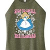 Women's - Disney - Alice In Wonderland Graphic High Neck Tank - 2 of 3