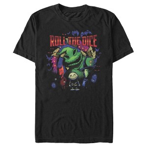 Men's The Nightmare Before Christmas Oogie Boogie Roll the Dice T-Shirt - 1 of 4