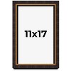 PosterPalooza | Modern Shadow Box 1" Depth Brown Picture Frame - UV Acrylic, Backing, Hanging Hardware - 2 of 4