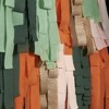 PartyWoo Crepe Paper Streamers Green Hunter Sage Burnt Orange Sand White 6 Rolls 492 ft 1.8 Inch x 82 Ft Roll - 2 of 4