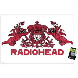 Trends International Radiohead - Red Crest Bears Unframed Wall Poster Prints - 1 of 4