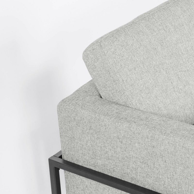 Modern Metal Frame Accent Chair - HomePop, 6 of 18