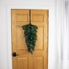 Northlight Mixed Pine and Blueberries Artificial Christmas Teardrop Swag - 28" - Unlit - 3 of 4