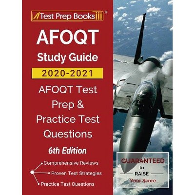 AFOQT Study Guide 2020-2021 - by  Test Prep Books (Paperback)