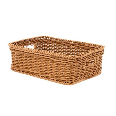 The Lakeside Collection Sienna Shallow Woven Baskets