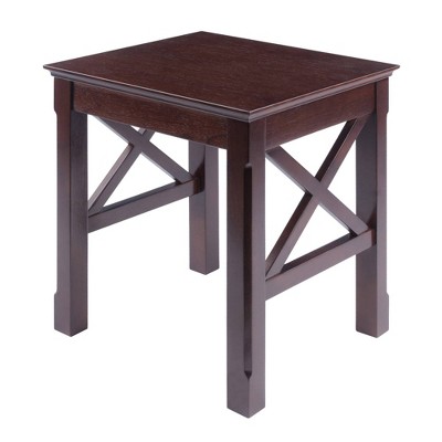 Cappuccino Wood 3-Piece Rectangular Nesting Tables