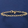 Ross-Simons Italian 4mm 18kt Yellow Gold Oval Cable-Link Bracelet - 3 of 4
