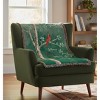 When a Cardinal Appears Cotton Tapestry Throw– Memorial Design 50x60 inch by Manual Woodworkers and Weavers - 2 of 3