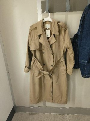 Women s Classic Trench Coat A New Day Tan Xl Target