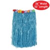 Beistle Adult Artificial Grass Hula Skirts, 36"W x 32"L, (1/Pkg) Multicolored - 4 of 4