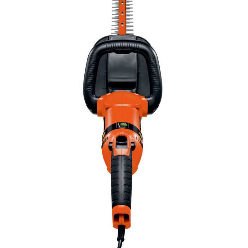 Black & Decker HH2455 120V 3.3 Amp Brushed 24 in. Corded Hedge Trimmer with Rotating Handle, 3 of 18