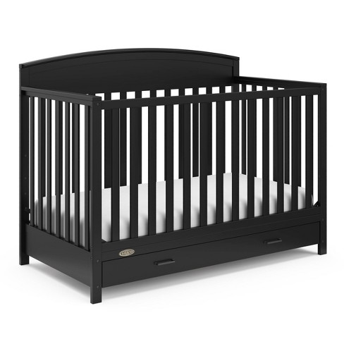 Graco Benton 5 in 1 Convertible Crib With Drawer Black Target