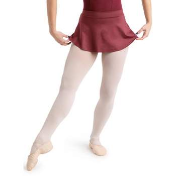 Capezio Women's Curved Pull-On Skirt