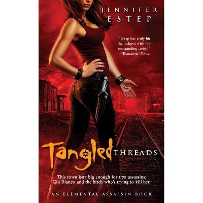 Tangled Threads, 4 - (Elemental Assassin) by  Jennifer Estep (Paperback)