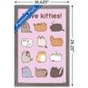 Trends International Pusheen - Kitties Framed Wall Poster Prints - 3 of 4