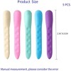 HTUTWOO 5 Pcs Pen-Shaped Eraser, Grip Cute Erasers, Erasers for Pencils, Art Eraser for Drawing, Office, School Supplies & Back to School - 3 of 4