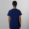 Members Only Siena V-Neck Scrub Top for Women With Double Chest And Waist Pockets - 2 of 4