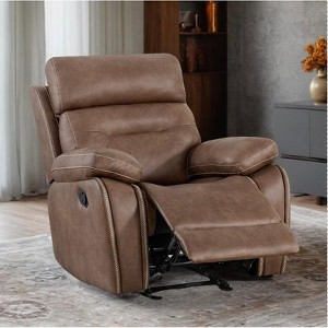 Spruce & Spring Manual Recliner Glider Rocker Chair for Living Room - 1 of 4