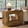 Tribesigns 2-Tier Large Nightstand with Shelf,  35.43 -InchOversized Night Stand for Bedroom, Rustic Brown Side Table for Bedroom,Brown - 4 of 4