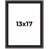 PosterPalooza | Antique Red Picture Frame - UV Acrylic, Foam Board Backing, Hanging Hardware - 2 of 4