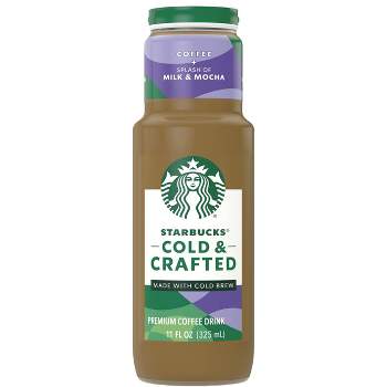 Starbucks Cold & Crafted Milk + Mocha - 11 fl oz Can