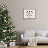 Stupell Industries Merry Christmas with Reindeer, 31" x 25" - 2 of 4