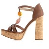 Andrea Women's High Heel Sandals With Ornamental Stones 65082 - 3 of 4