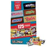 30 Mars Variety Pack Snickers M&M Chocolate/Peanuts Twin Milky Way 30  Full Size