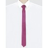 Allegra K Men's Self-Tie Adjustable Bussiness Neckwear Prom Necktie Fuchsia - 2 of 4