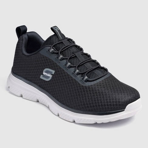 S Sport By Skechers Men's Wilmer Sneakers - Black 11.5 : Target