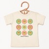 SmileyWorld Flowers With Sunglasses - Toddler Short Sleeve Graphic T-Shirt - 2 of 4