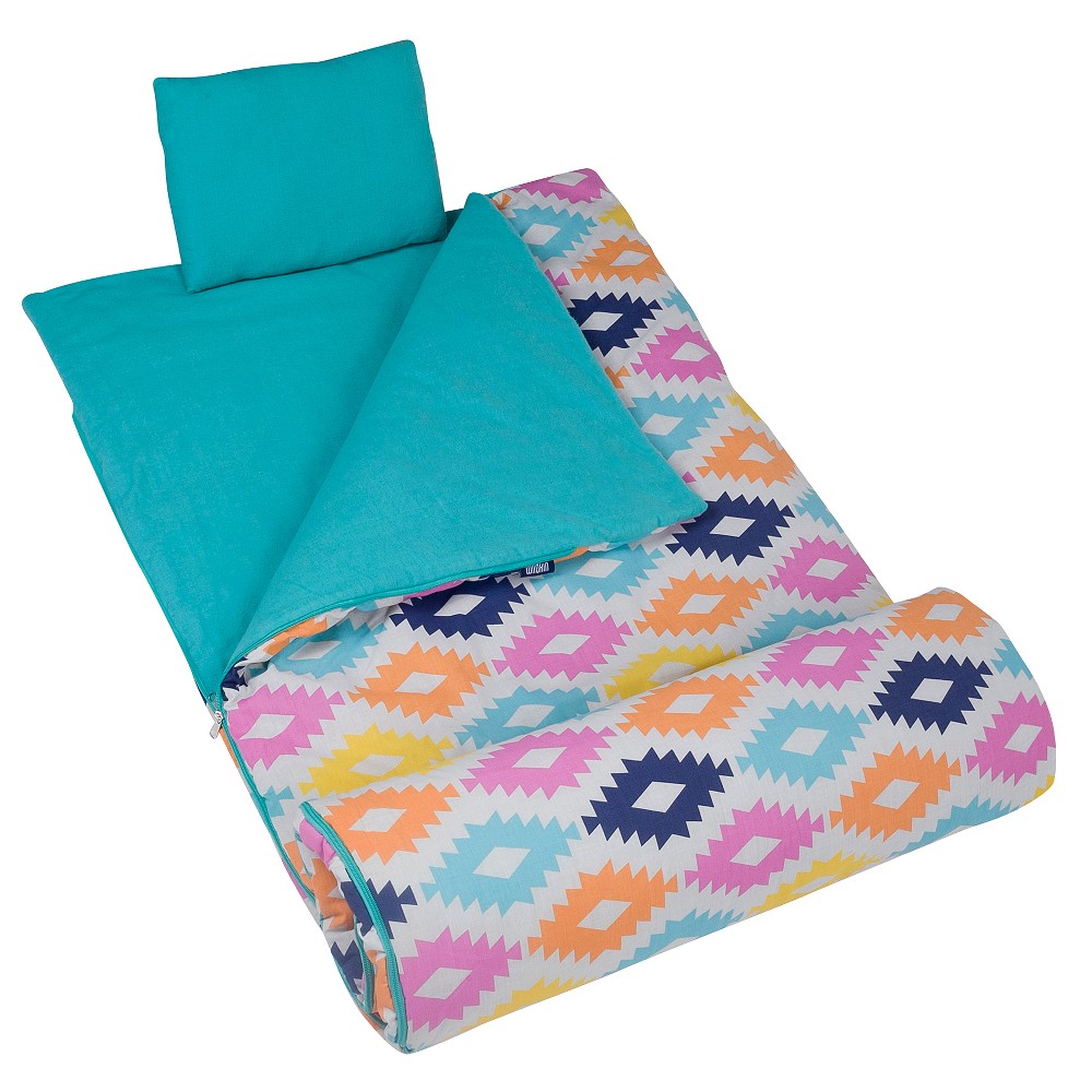 Wildkin Aztec Original Sleeping Bag, Multi-Colored