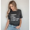 Simply Sage Market Women's Naughty Nice List Short Sleeve Graphic Tee - 2 of 4