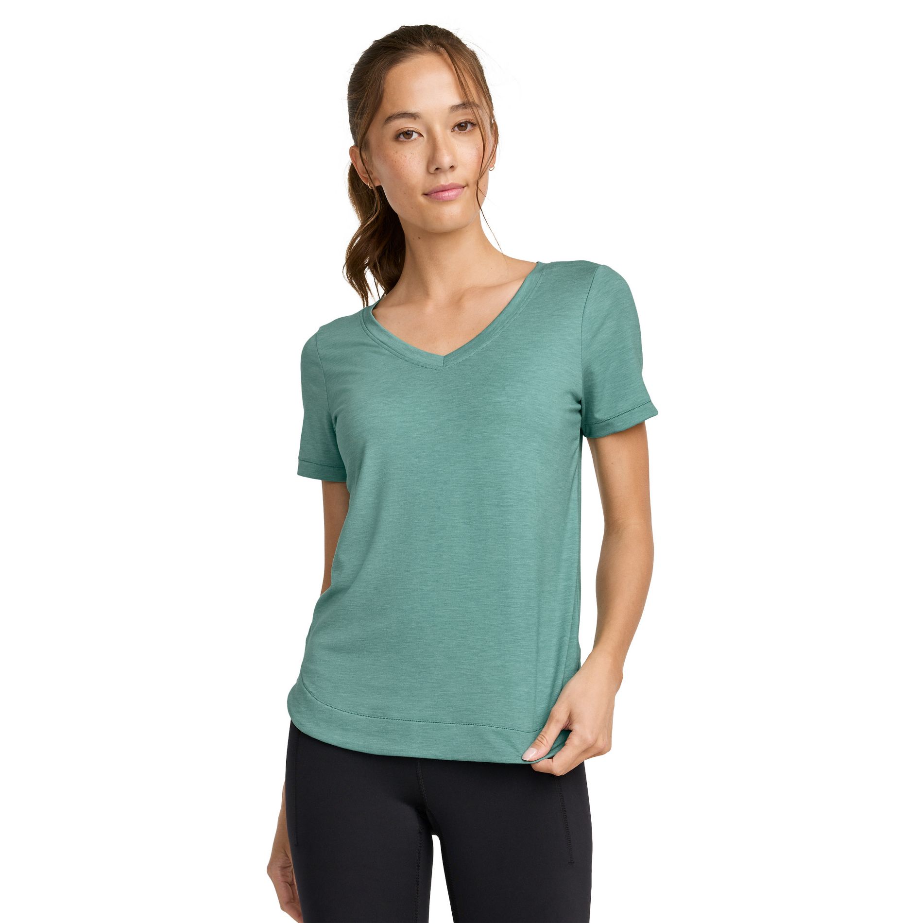 Jockey Women's EVERACTIVE V-Neck Tee